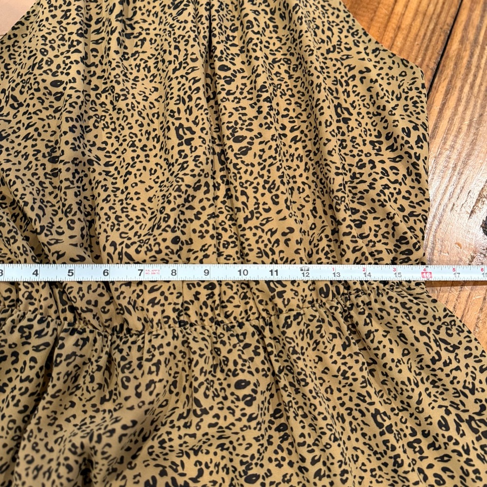 Leopard Print Ruffle Halter Top Midi Hem Dress XL

BTFBM - Picture 12 of 12